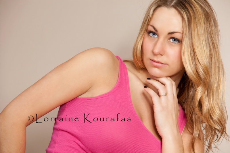 Female model photo shoot of Kourafas Photography and katy lynn