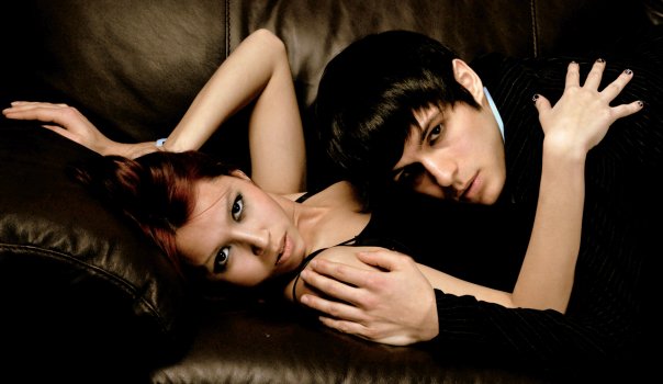 Female and Male model photo shoot of faith lachance and Samuel4242