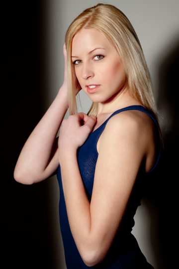 Female model photo shoot of Brittney R by Brad Stanton Photo