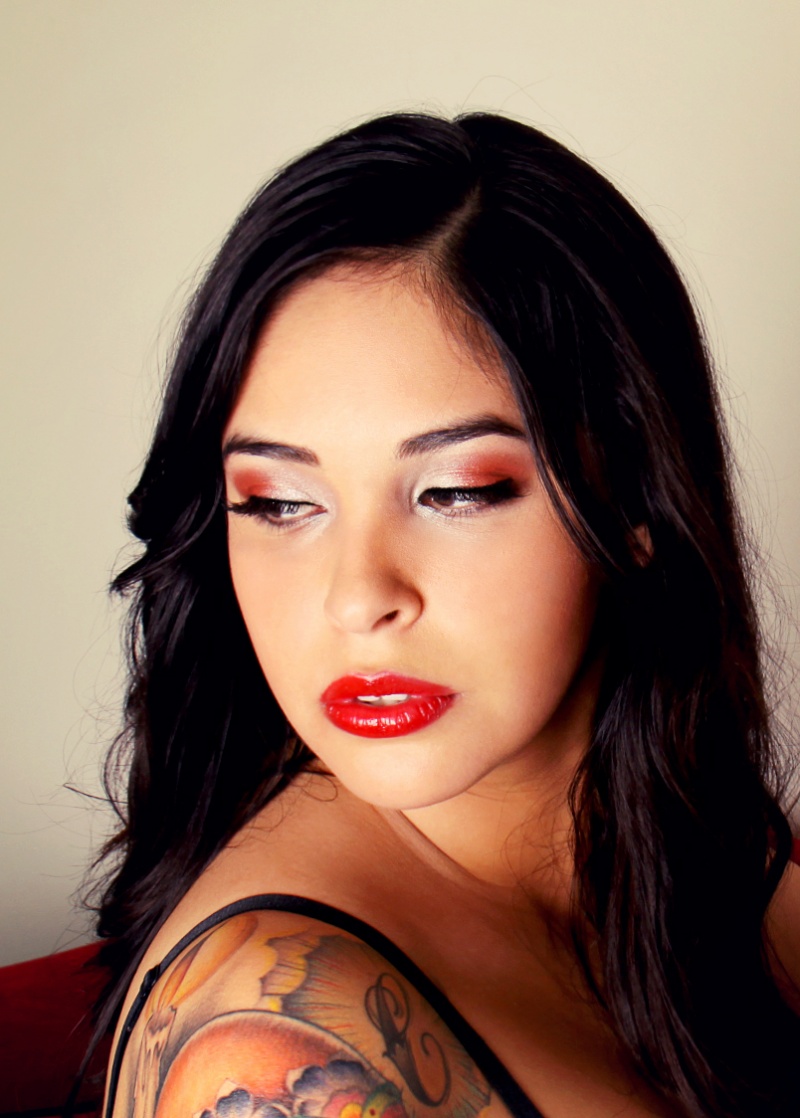 Female model photo shoot of Erika Magallanes by Sandra F. Photography