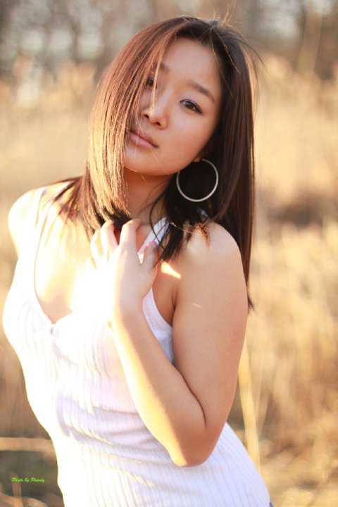 Female model photo shoot of MJeong in Kissena Park