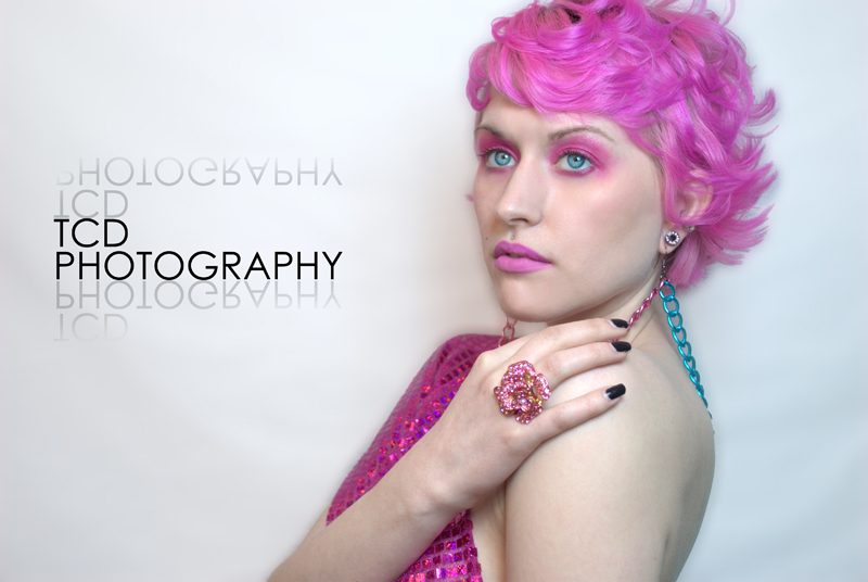 Female model photo shoot of T C D  PHOTOGRAPHY and Lyubov, makeup by Pat Cameron Makeup