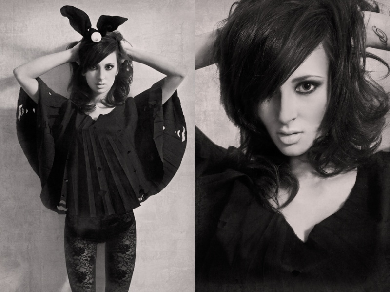 Female model photo shoot of Leah Makin, makeup by Catherine Gajewska