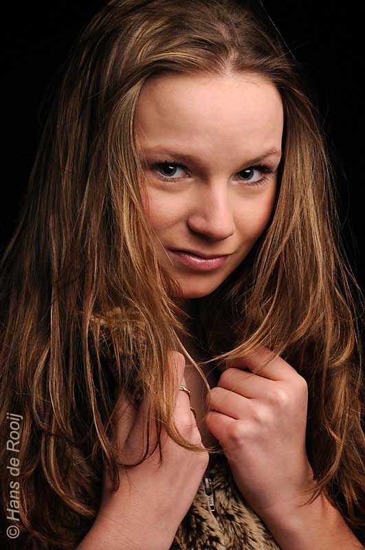 Female model photo shoot of Stephanie Vermeulen by Hans de Rooij