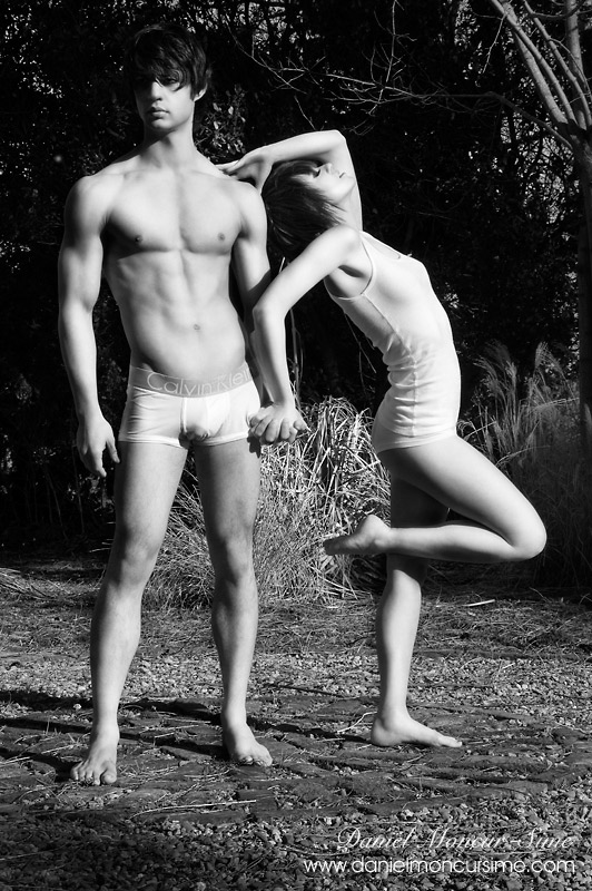 Male and Female model photo shoot of Mikail Quigley and Colleen Deary by Daniel Moncoeur-Sime