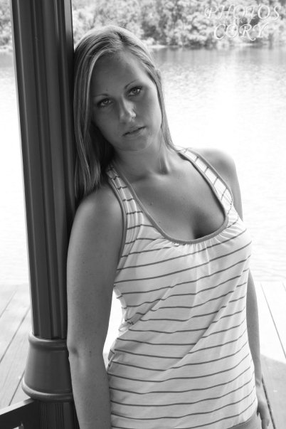 Female model photo shoot of Megan Dawn in on the lake 3