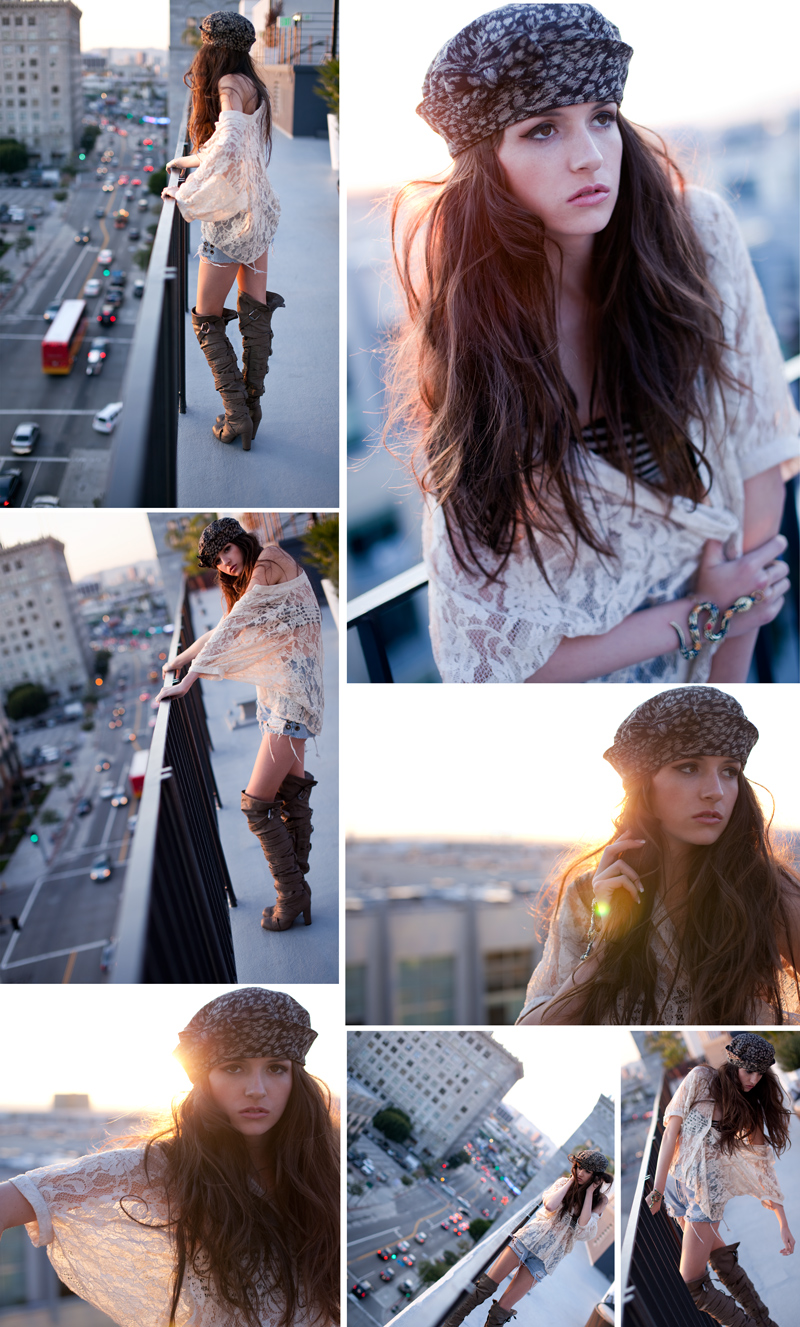 Female model photo shoot of Eva Marie Barda in Downtown Los Angeles