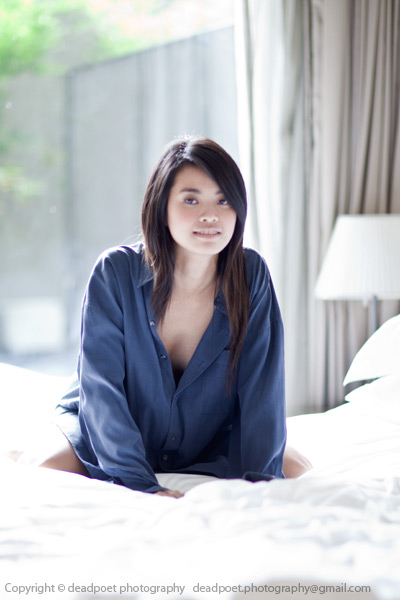 Female model photo shoot of deadcat in Naumi Hotel, Singapore