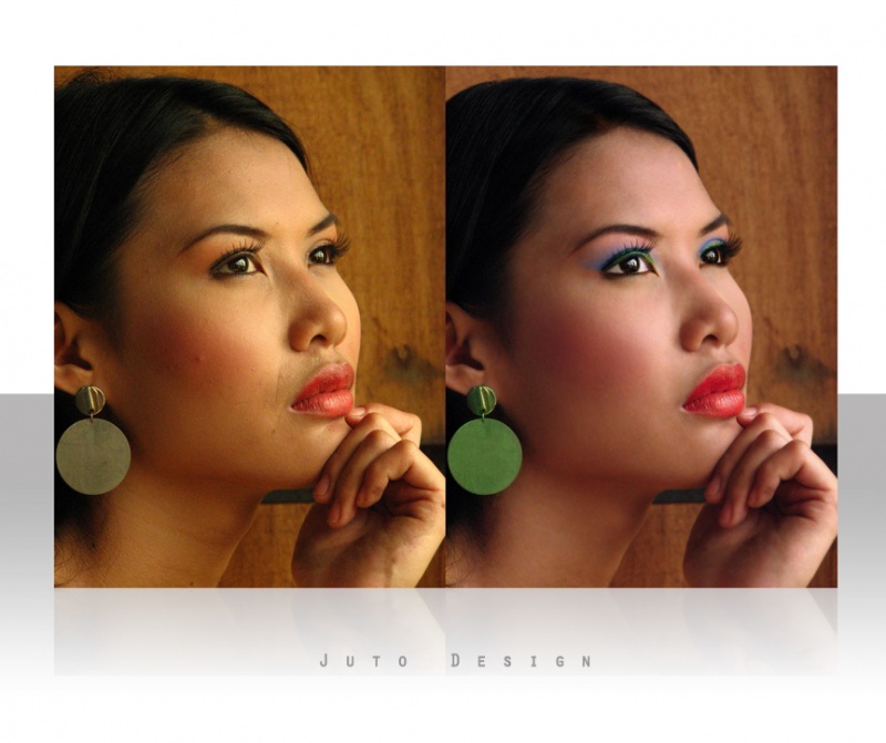 Female model photo shoot of Juto Retouch and Design