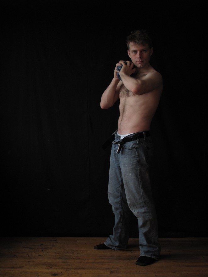 Male model photo shoot of Dirk Stevensen by Robert Siegelman in Studio
