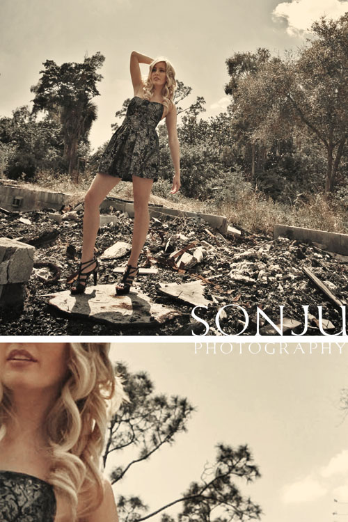 Female model photo shoot of Ashley Laura Thomas by Sonju Photography, makeup by XTINA ARTISTRY 