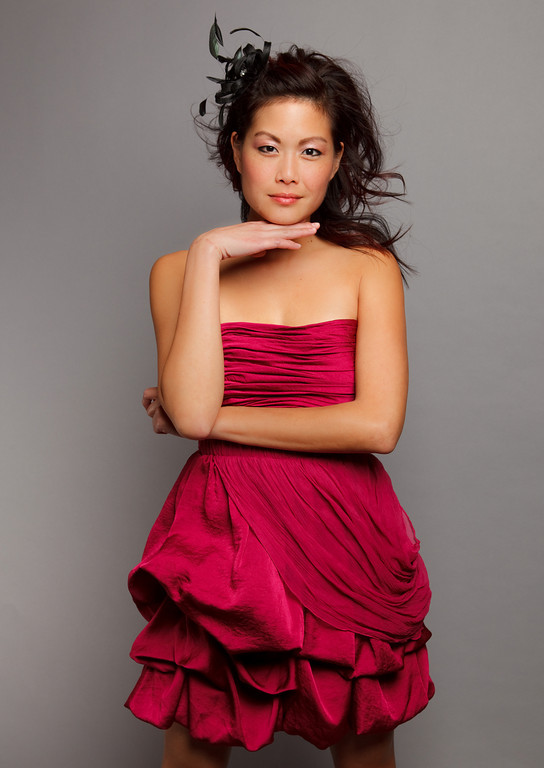 Female model photo shoot of Ling Yang