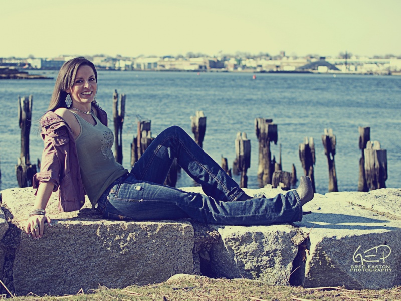 Female model photo shoot of Ashley Avery by Greg Easton Photography in India Point Park, Providence, RI