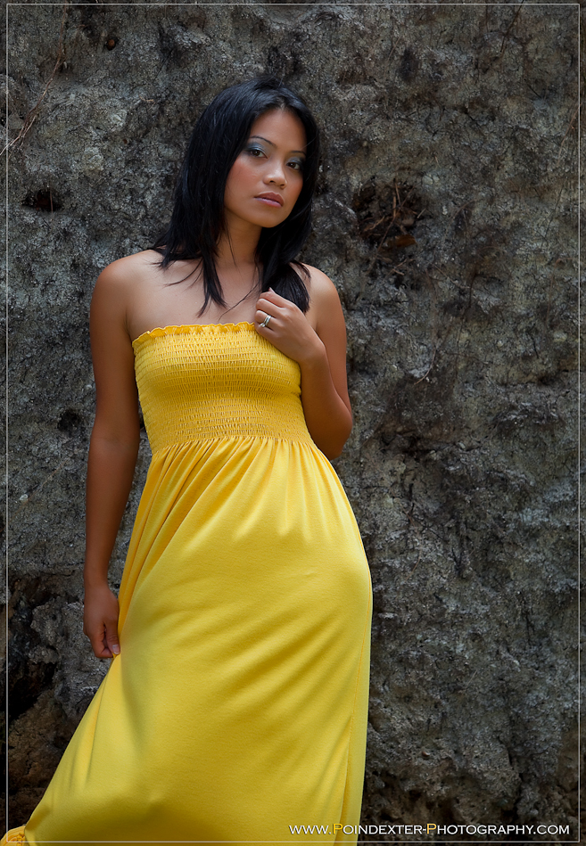Female model photo shoot of Azn Sensation in Waimanalo
