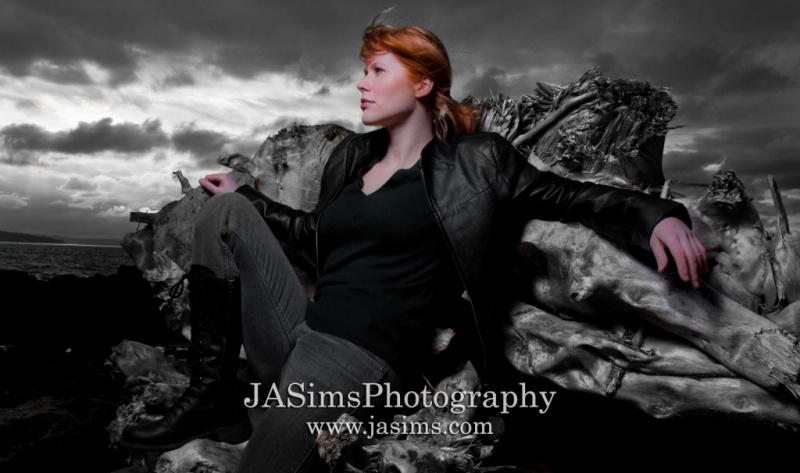 Female model photo shoot of Seattle\'s Girl by JASimsPhotography