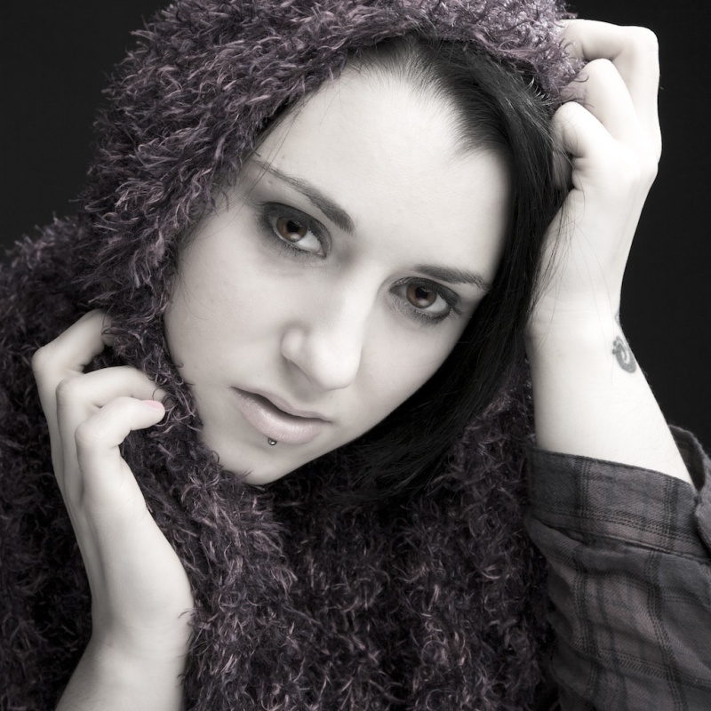 Female model photo shoot of Toxic Temptress by frameworks in studio