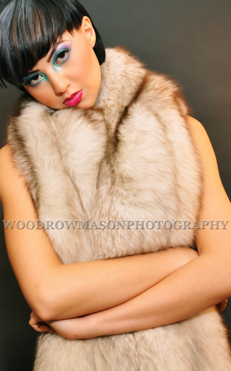 Male and Female model photo shoot of WoodrowMasonPhotography and Jasmine Hayter in Atlanta, makeup by SMUDGED by R Bell