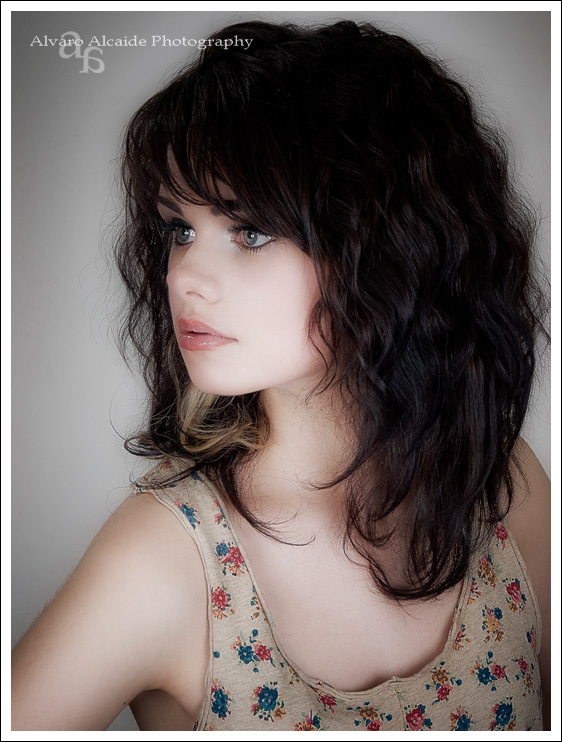Female model photo shoot of Natasha Tsikuonova by Jack the Calico, makeup by Lauren Christina
