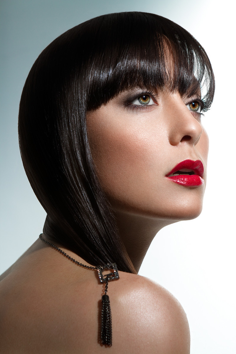 Female model photo shoot of Make up by Genesis in los angeles