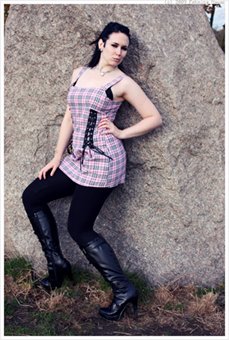 Female model photo shoot of Vicki Mihn by x__candy STUDIOS in Heaton Park, Manchester