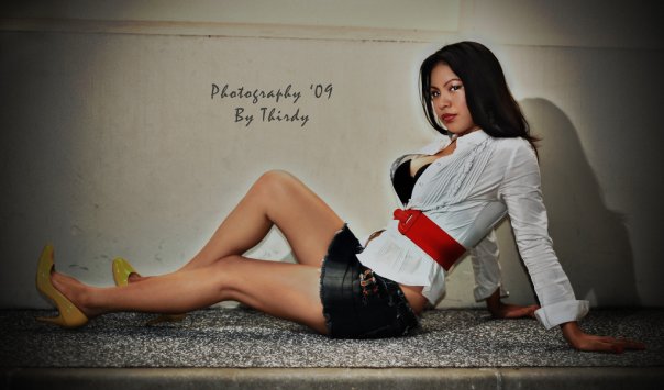 Female model photo shoot of lyndezey