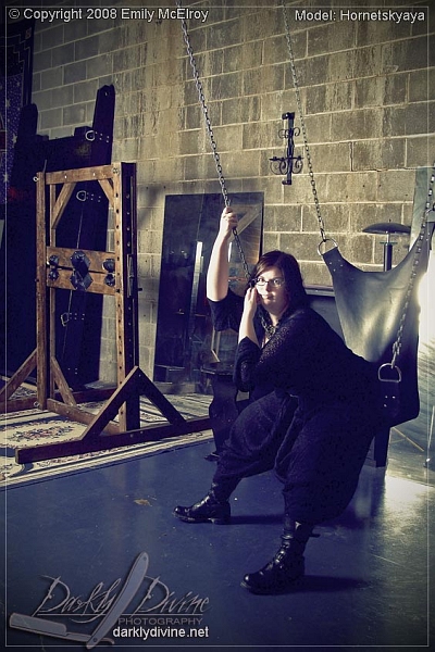 Female model photo shoot of Darkly Divine in The Sanctuary for Lifestyle Arts in Dallas