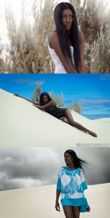 Female model photo shoot of Garazi Photography and Hinata N in Atlantis dunes, CT, South Africa
