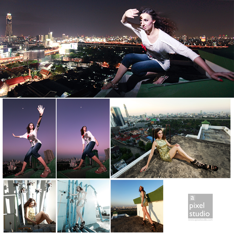 Male and Female model photo shoot of a pixel studio and Eva F in Bangkok