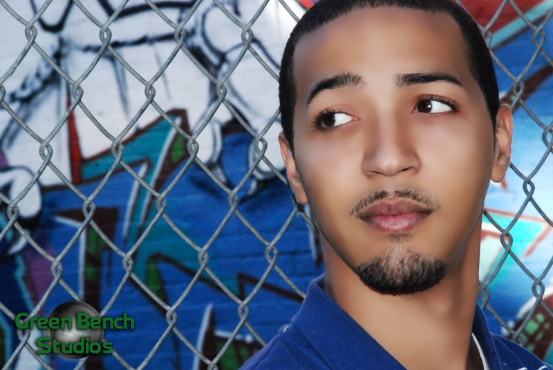 Male model photo shoot of Green Bench Studios in Hollywood,CA
