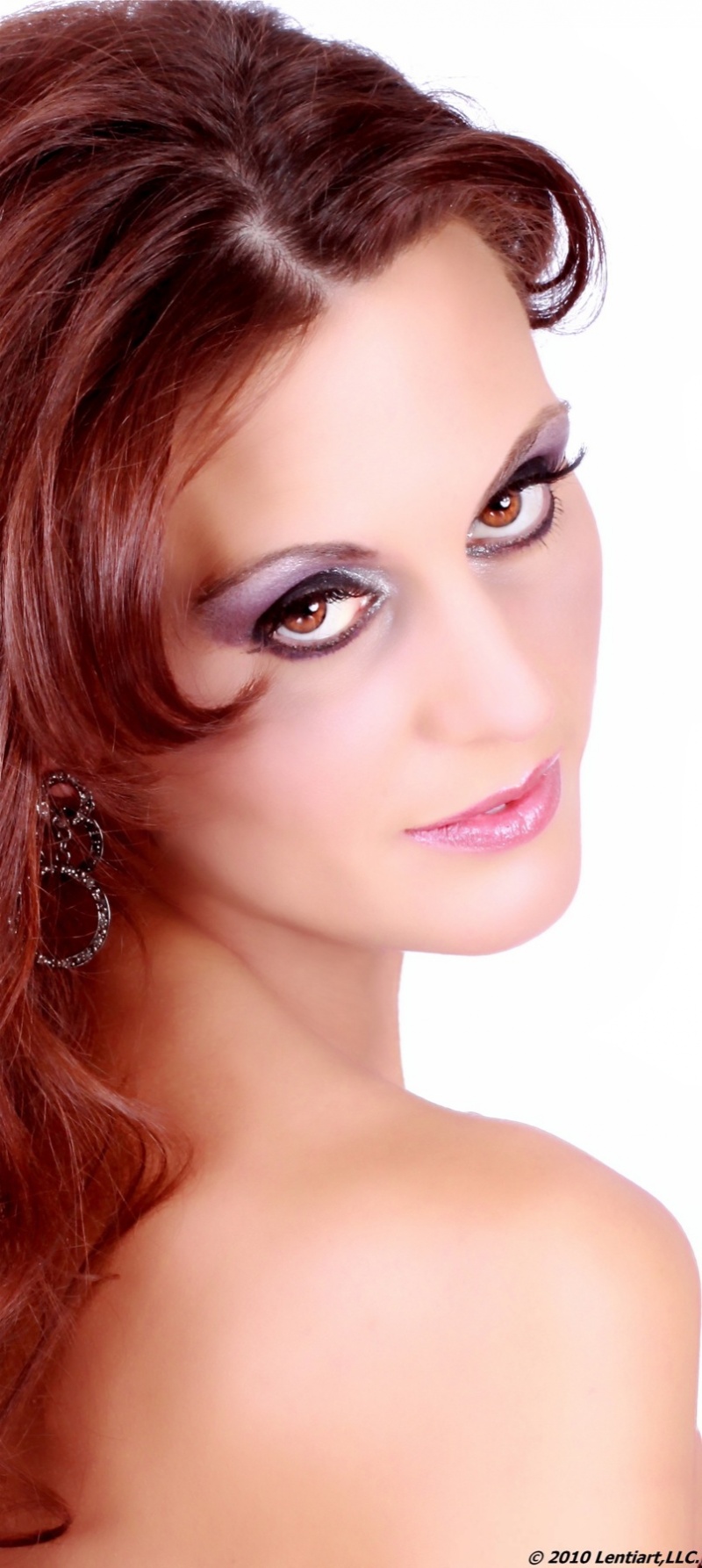 Female model photo shoot of SebrinaLynn by Lentiart, makeup by Miss Kiya