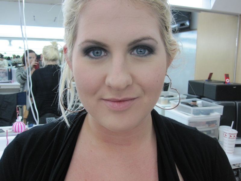 Female model photo shoot of Sara Guffee in Make-up Designory