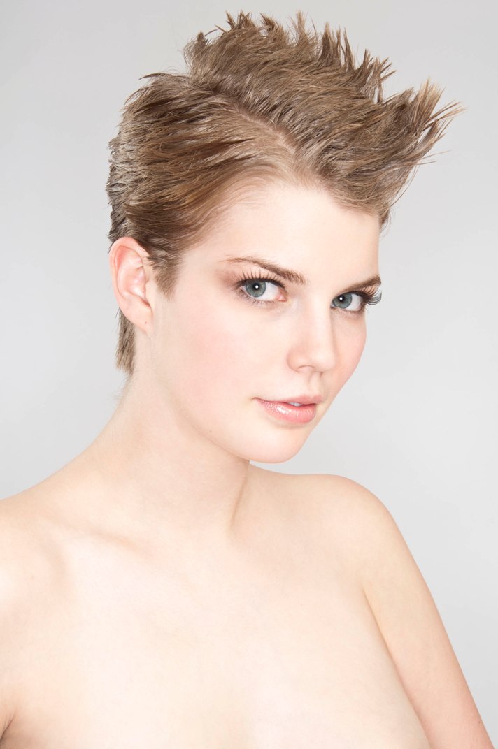 Female model photo shoot of Rebecca_Lee by Jonathan Drew, hair styled by Carlos Spellbound