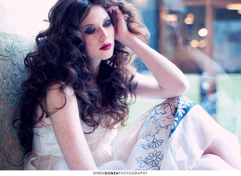Female model photo shoot of Kasia Kaniewska by Efren Gonza, hair styled by Jane Akkerman