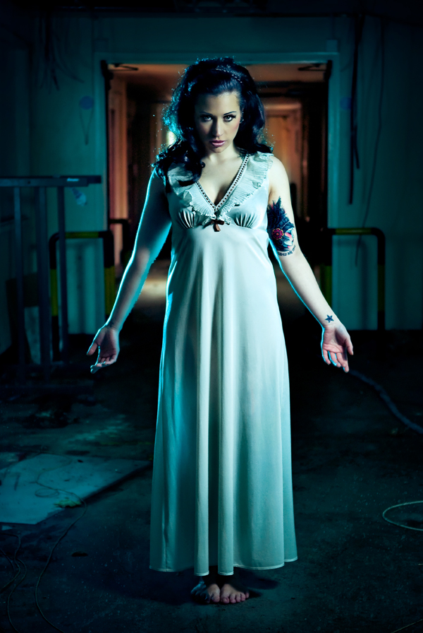 Female model photo shoot of Miss Rayna Terror by Danny Kayne