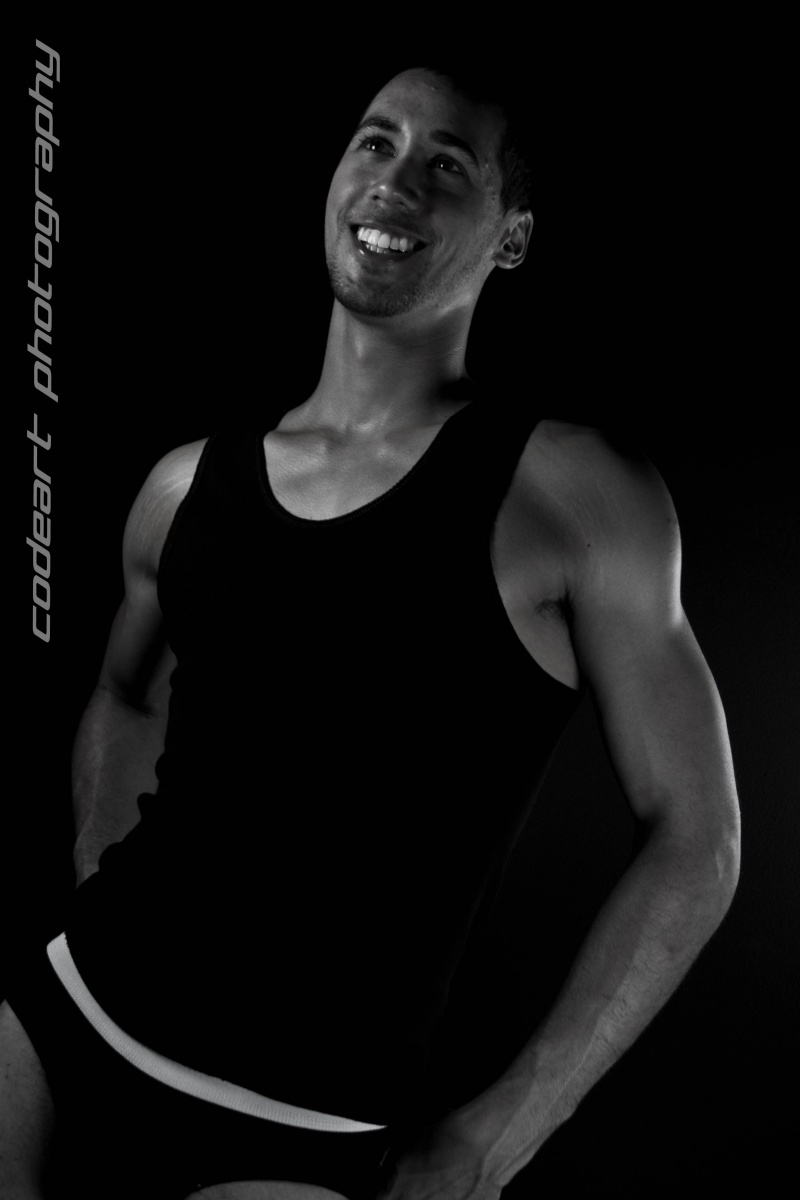 Male model photo shoot of Codeart in Codeart Studios