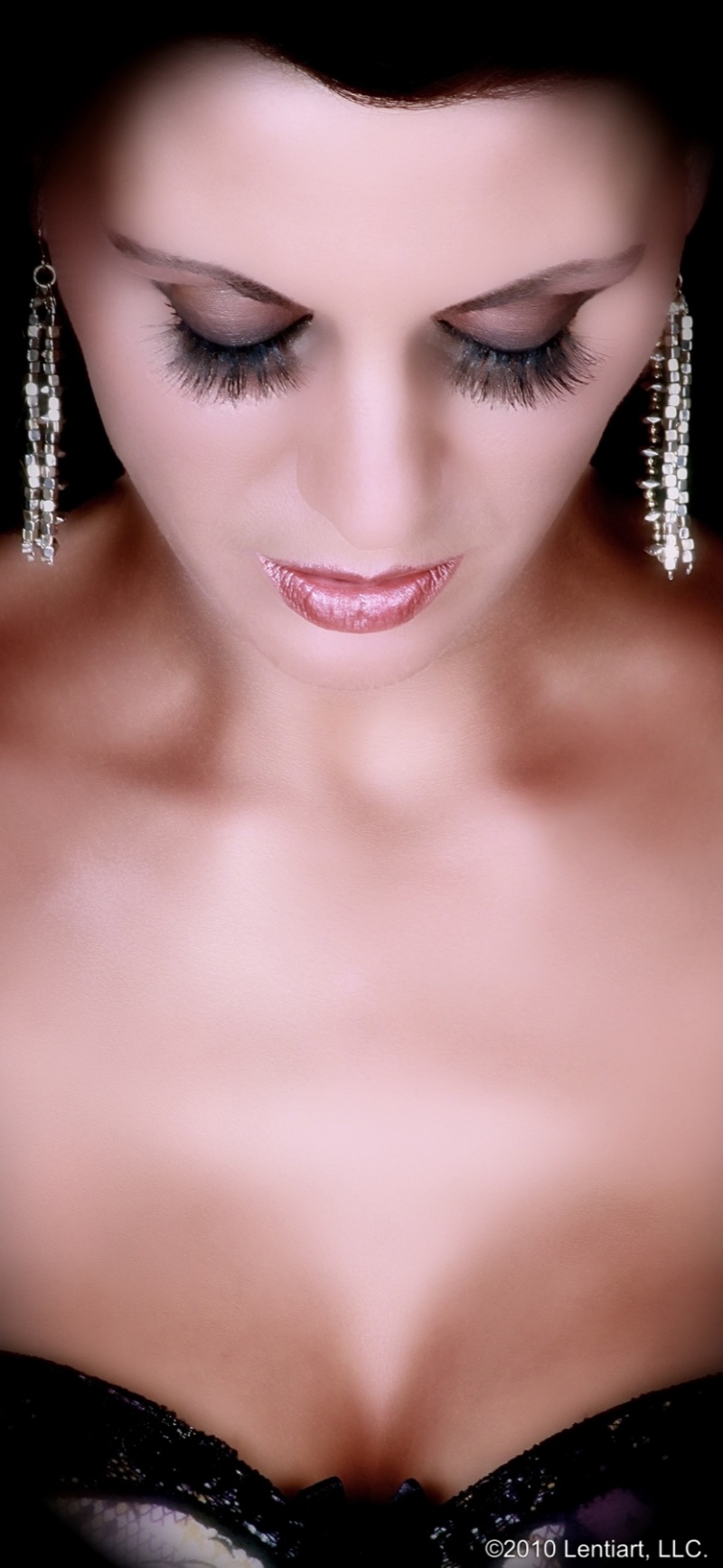 Female model photo shoot of SebrinaLynn by Lentiart, makeup by Miss Kiya