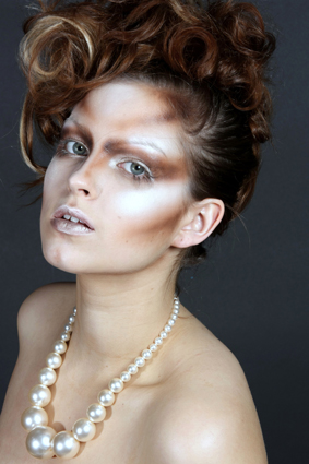 Female model photo shoot of Dorota Mazurek MUA in Manchester