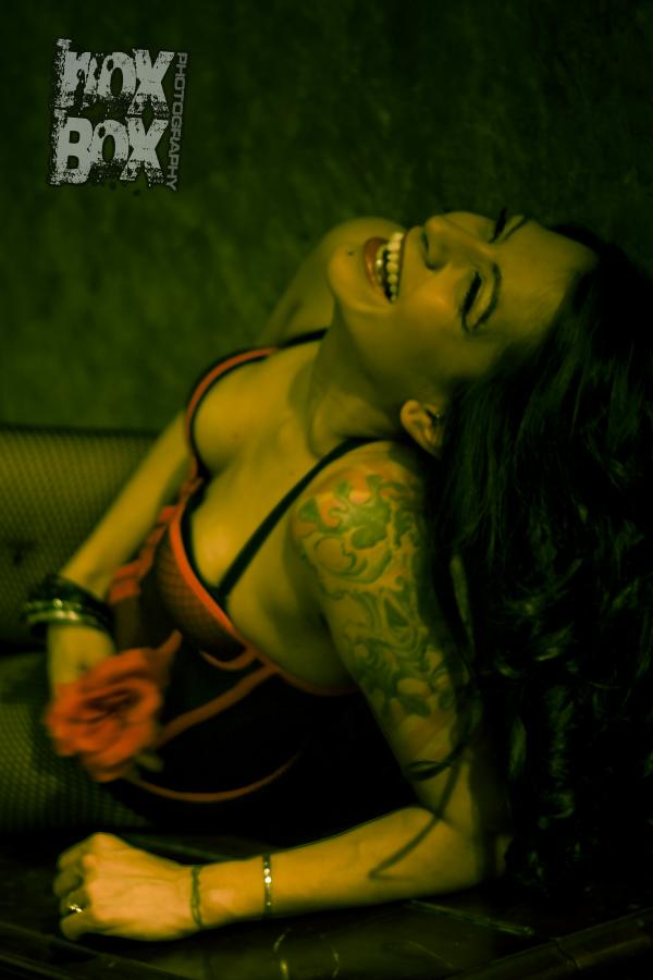 Female model photo shoot of Metal Muchacha by Nox Box Photography