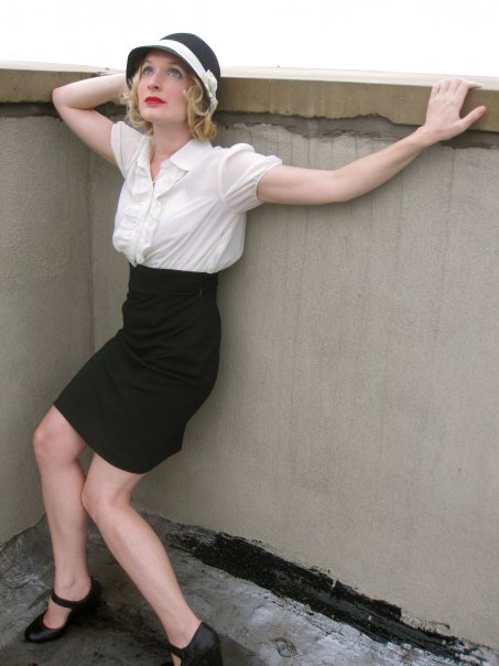 Female model photo shoot of Kymberli McKanna in NYC