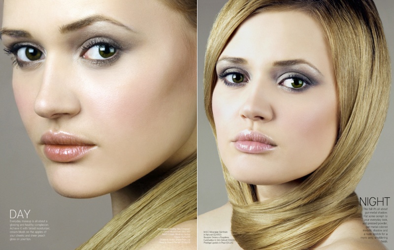 Female model photo shoot of Hair and MUA by JaNoel in Studio In Henderson, makeup by Noel Kanaley