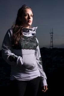 Female model photo shoot of AriReneeDesigns in Castro Hill San Francisco