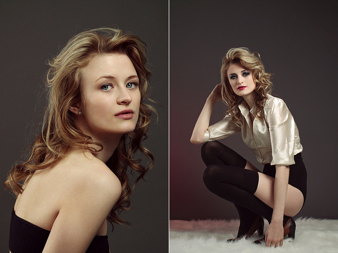 Female model photo shoot of Madeliene Sieffert and Cara Loewen by Emilia Ray Creative