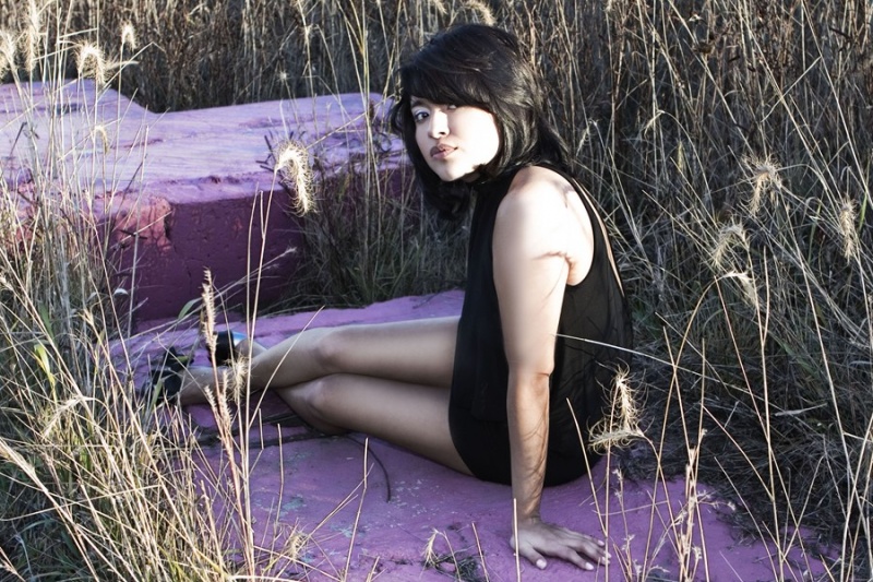 Female model photo shoot of Viridiana Huerta