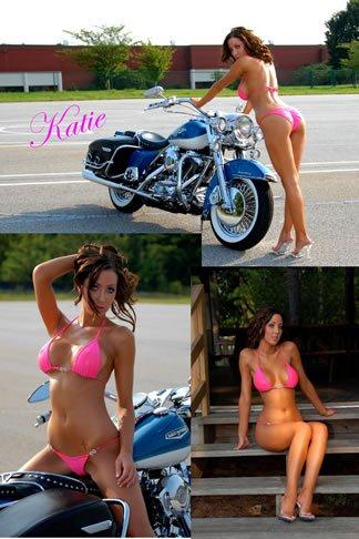 Female model photo shoot of Kathryn Grace in Harley Davidson of Atlanta