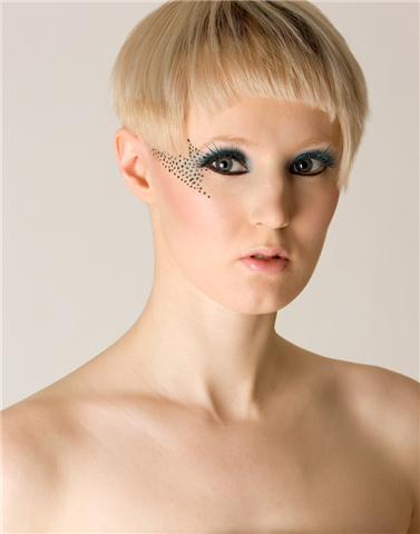 Female model photo shoot of Make-up Artistry London in Camera Club - London