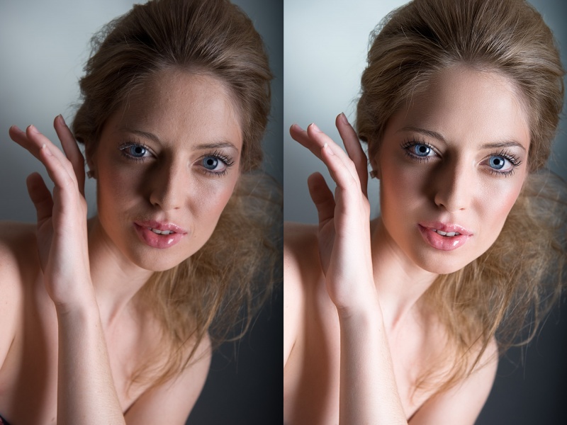 Female model photo shoot of PhotodiZiac Retouching