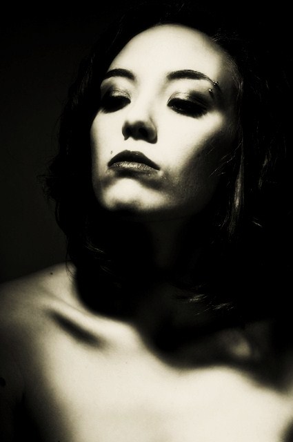 Female model photo shoot of Mzz JaCK by I Love Shiny Stuff in Seattle, WA