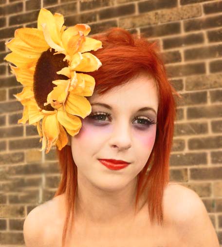 Female model photo shoot of Amy Ward - Make-up  in Thomas Rotherham college, Rotherham
