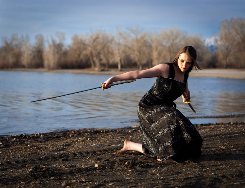 Female model photo shoot of Lynn West by Jesse Walker Photo