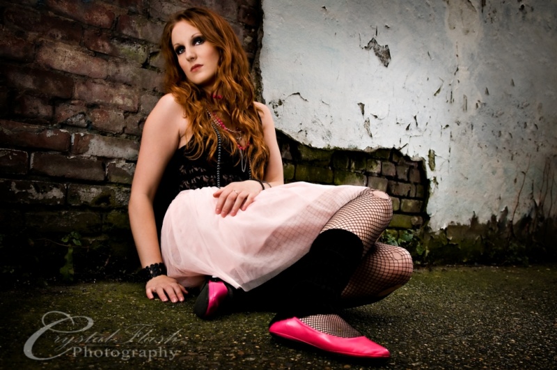 Female model photo shoot of BecBec by Crystalflashphotography